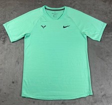 Camisa Tenis Rara NIKE Court Aeroreact RAFA Nadal Bull Logo Talla Pequeña CI9152-342 segunda mano  Embacar hacia Mexico