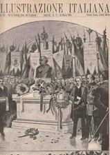 Illustrazione italiana 1884 usato  Giarre