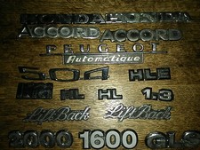 Vintage car badge for sale  ELGIN