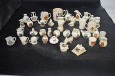 38pcs crested ware for sale  HULL
