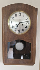 Wanduhr nussbaum furniert gebraucht kaufen  Oranienburg