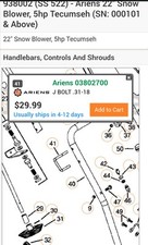 Ariens 03802700 bolts for sale  Frankford