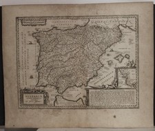 cartine geografiche spagna usato  Perugia