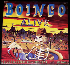 OINGO BOINGO ALIVE 2LP 1989 BEST OF 1ST PRESS DANNY ELFMAN VINYL BRAZIL RARE comprar usado  Brasil 