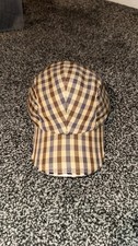 Aquascutum check cap for sale  CLYDEBANK