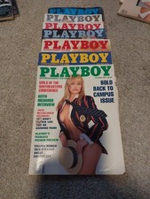 1989 Play Boy Lot  All Have Center Fold, usado comprar usado  Enviando para Brazil