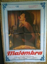 Malombra manifesto affiche usato  Torino