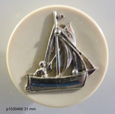 Bouton ancien bateau d'occasion  Trévières