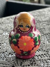 Matroschka babuschka holz gebraucht kaufen  Wäschenbeuren