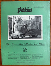 Prospekt perkins diesel gebraucht kaufen  Gerlingen