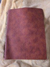 Vintage embossed leather for sale  WIGAN