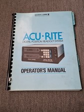 Acu.rite operators manual for sale  LONDON
