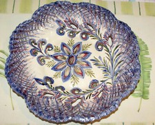 Assiette ajourée poterie d'occasion  Maël-Carhaix