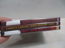 CHRISTY CANYON--DVD 3 PACK--9 FULL LENGTH FEATURE FILMS! Volumes 1,2 & 3. (3PC07 comprar usado  Enviando para Brazil