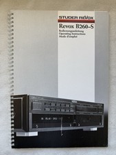 Revox anleitung bedienungsanle gebraucht kaufen  München