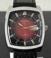 Relógio masculino Seiko Recraft automático mostrador vermelho comprar usado  Enviando para Brazil