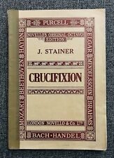 Crucifixion stainer novello for sale  DUNBAR