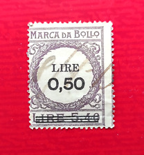 Francobollo italia marca usato  Verduno