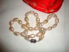 Collana perle fiume usato  Italia