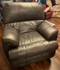 grey leather accent chair for sale  Vincentown