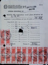 Storia postale nota amministrazione poste telegrafi pacchi postali X795 comprar usado Storia postale nota amministrazione poste telegrafi pacchi postali X795 comprar usado  Enviando para Brazil