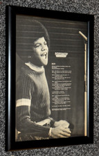 MICHAEL JACKSON band A4 FRAMED ben SINGLE original 1972 RARE promo song poster comprar usado  Enviando para Brazil