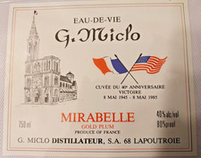 étiquette vin eau d'occasion  Castillon-la-Bataille