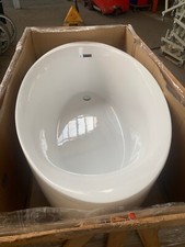 Badewanne freistehend badezimm gebraucht kaufen  Rahden