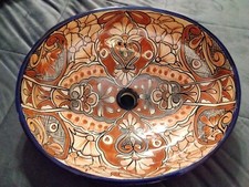 Handpainted mexican bathroom for sale  York