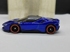 Hot Wheels 2025 Proto cor de teste de fábrica azul escuro Ferrari SF90 Stradale-RR-F6, usado comprar usado  Enviando para Brazil