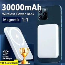 Usado, Bateria Magnetica Portatil MagSafe Par Iphone 16 15 14 13 12 Pro Max 30000 mAh comprar usado  Enviando para Brazil