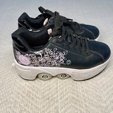 Sapatos de caminhada automáticos roda deforma de linha dupla skate invisível tamanho 4 LEIA, usado comprar usado  Enviando para Brazil