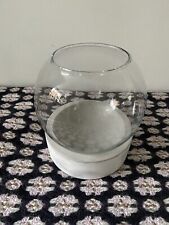 Glass globe terrarium for sale  DERBY