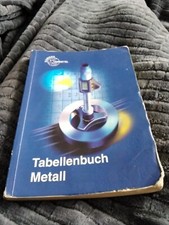 Tabellenbuch metall gebraucht kaufen  Aalen