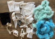 Bundle lace ribbons for sale  ERITH