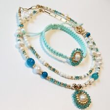 Halskette armband set gebraucht kaufen  Lichtenfels