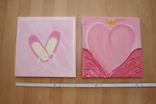 Selbstgemalte bilder rosa gebraucht kaufen  Wöllstadt