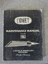 1961 comet maintenance for sale  Ashland