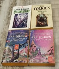 JRR Tolkien Lord Of The Rings Dolphin Edition 1960s Book Lot Silmarillion 1st comprar usado  Enviando para Brazil