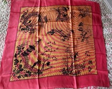 Foulard vintage soie d'occasion  Cambremer