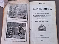 Histoire sainte bible d'occasion  Le Val