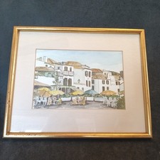 Framed watercolour zona for sale  CHESTER
