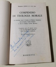 Compendio teologia morale usato  Italia