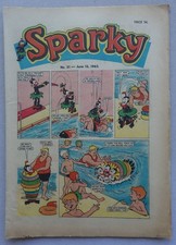 Sparky comic jun for sale  UK