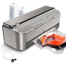 Máquina seladora a vácuo, 85kPa 120W seladora automática de alimentos, poderoso sistema de vedação comprar usado  Enviando para Brazil