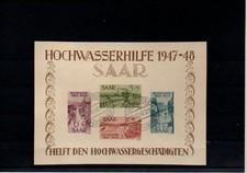 Saarland 1948 block gebraucht kaufen  Deutschland