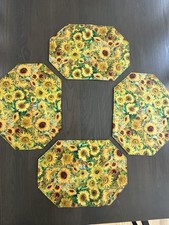 Sunflower cloth placemats for sale  Huntersville