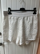 primark white shorts for sale  WESTERHAM