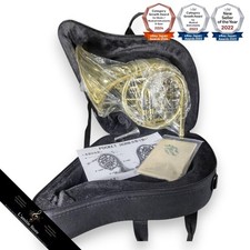 Usado, Instrumento musical de latão J.Michael Pocket Horn PFH500 uma vez armazenamento comprar usado  Enviando para Brazil