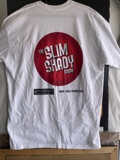 Camiseta The Slim Shady Show Branca -Rocawear XXXL 100% Algodão SUPER RARA! comprar usado  Enviando para Brazil